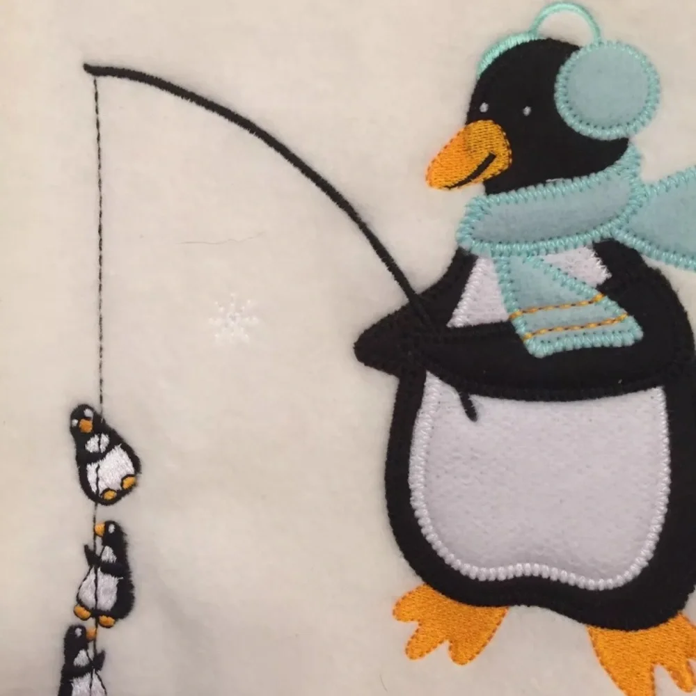 8-24 Baby Fleece One Piece outfit clothes Old Navy Penguin 12-18m NWT unisex